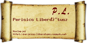 Perisics Liberátusz névjegykártya